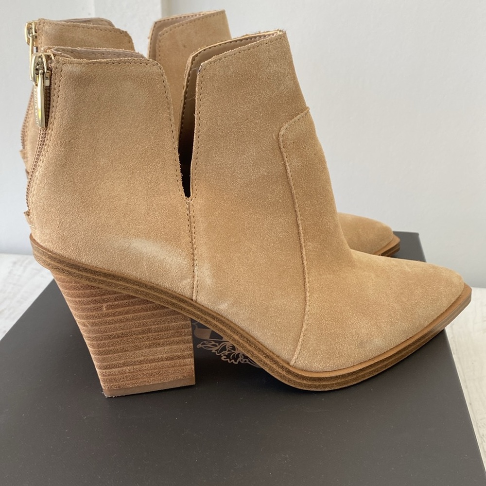 Vince Camuto Shoes Tan suede
Booties Gwelona Women's Ankle Boots Tortilla  8 M